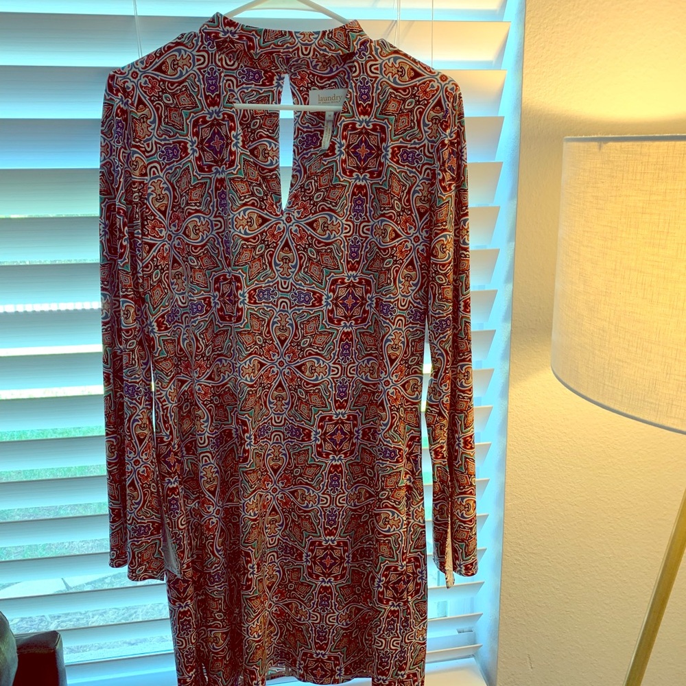 Fun, retro Laundry by Shelli Segal dress. Size M.